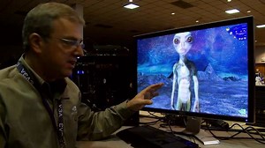 NVIDIA Alien vs. Triangles Tessellation Demo