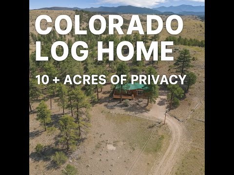 Cozy Colorado Log Cabin Retreat | 10.57 Acres in Westcliffe with Mountain Views