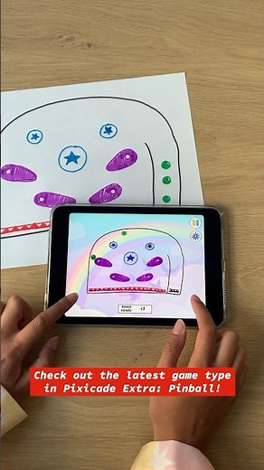 YOU can CREATE #videogames just like this one with Pixicade! #gaming #art #drawing #diy #games