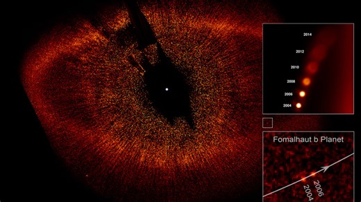 Famous alien planet vanishes before our eyes in new Hubble images - The Weather Network
