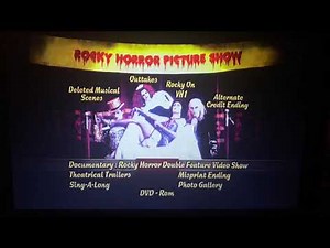 The Rocky Horror Picture Show 2000 DVD Menu walkthrough (Disc 2)