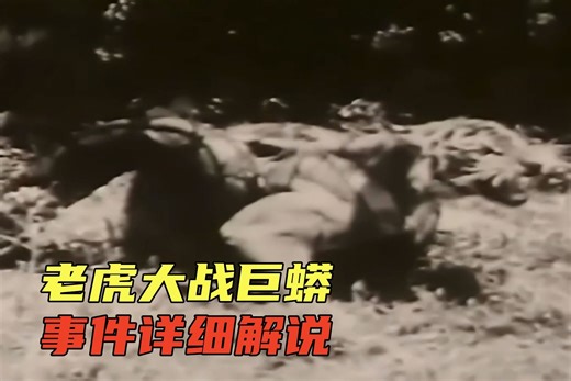 老虎大战巨蟒！整个事件来龙去脉详细解说！
