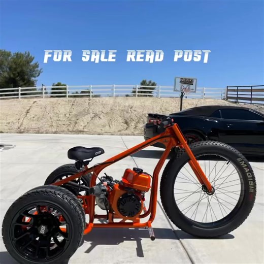 I’ve been working with a local company to try to build completed big wheel trikes. They have 3 that are available. Contact them directly for information as these are their trikes thetrikegod I just supply them the frames. Please do not contact me as I am not taking any orders at the moment. Thanks - - - #minibike #minibikes #minibikelife #custombuilt #minimoto #builtfromscratch #custommade #drifttrike #drift #drifting #drifttrikes #driftking #trike #bigwheel #scooters #scooter #chrome #micromini