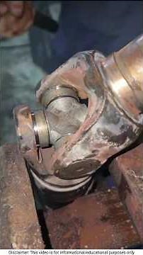 Drive Shaft Universal Joint Replacement #shortsfeed #automotive #mechanic #automobile