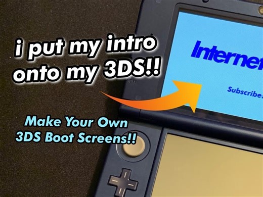 [搬运][生肉][BAX] 自定义你自己的3DS开机动画！！！