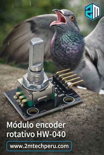 Módulo encoder rotativo HW-040 #2mtechperu #huanuco #arduino