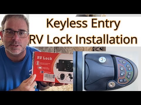 RV Lock Keyless Entry Installation-RVSWAT