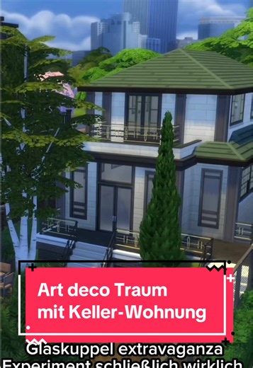 Sims 4: Art Deco Traum Haus für die Galerie
