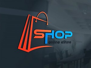 Professional E-Commerce Website Online Shop Logo Design in Adobe Illustrator cc Graphic Design #logo