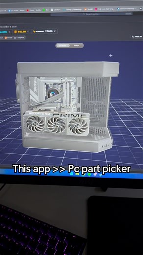 This app over Pc part picker #gamingpc #pc #pcpartpicker #pcbuild #buildcores