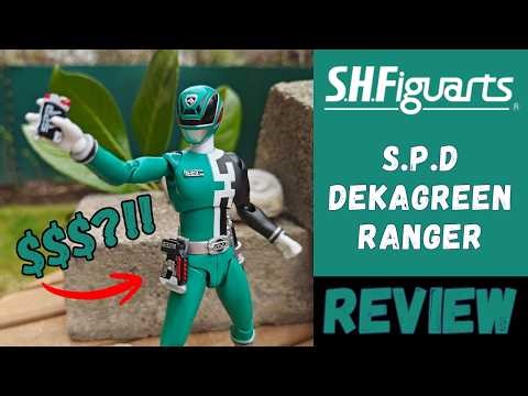 Vintage S.H.Figuarts are the BEST! S.H.Figuarts S.P.D Dekagreen Ranger Review