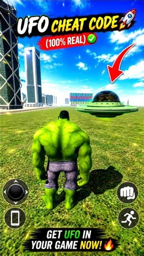 U.F.O Cheat Code 🛸 100% Real 🚀 #shorts #shortsfeed #indianbikedriving3d #gaming