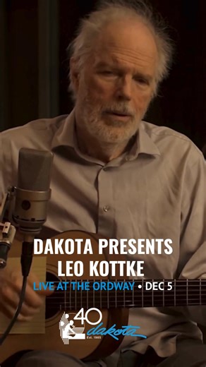 Revered guitar revolutionary, the one and only Leo Kottke plays The Ordway, DEC 5! Don't miss your chance to experience this legendary guitarist live and in person, with special guests The OK Factor. Tickets>> bit.ly/4mGqap9 #leokottke #ordwaycenter #acousticguitar #fingerstyleguitar #dakotajazz #livemusicminneapolis | Dakota