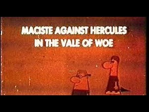 MACISTE AGAINST HERCULES in the VALE OF WOE, Kirk Morris. 1963.