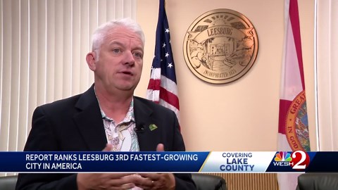 Leesburg ranked third fastest-growing city in the country, a new report says