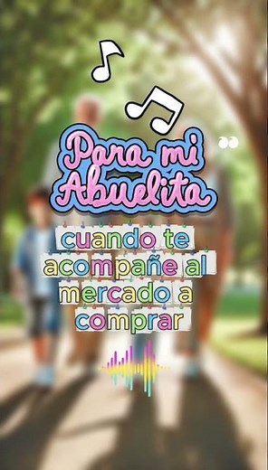 ¡Feliz día abuelita! Día de los abuelos