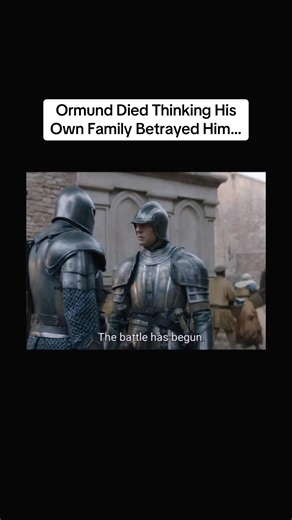 The fact that Ormund died believing his own family had betrayed him makes this so much worse 😭 He never even got the chance to learn the truth. #HouseOfTheDragon #HOTD #OrmundHightower #TeamGreen #GameOfThrones