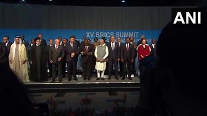 1.8K views · 66 reactions | #WATCH | #Johannesburg, #SouthAfrica | Leaders of BRICS nations and friendly nations gather for a family photo. #BRICSSummit2023 | The Times of India | Facebook