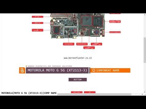 MotoRola Moto G 5G XT2113 Comp Name Ic Nambar Info IC Identification Component Name & Parts Info Gui