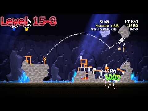 Angry Birds Trilogy - Classic Episode 6: Level's 15-1 through 15-15, You are Elvis Achievement Guide