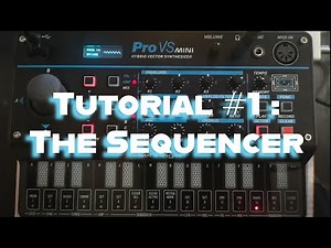 Behringer Pro vs Mini Tutorial #1. Sequencer