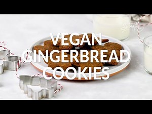 How to make Easy Gingerbread Cookies (Vegan + Paleo + Keto)