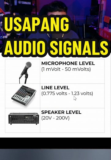 Replying to @jshok143 Usapang Audio Signal Levels #pinoysoundguy #soundsystem #audioengineer