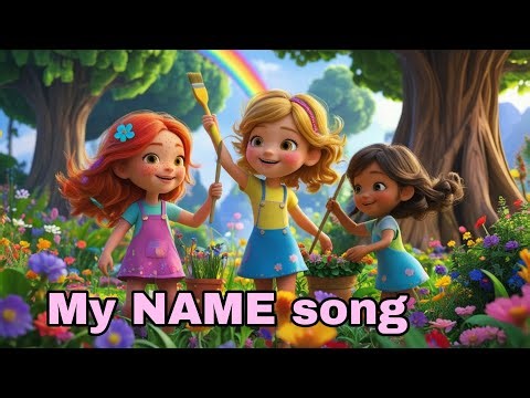 Kids NAMES song🎶 | Cute cartoon, 3D animation, happy boys and girls😍
