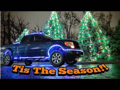 Installing Christmas Lights on A Vehicle!!