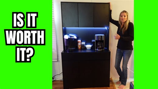 Watch Garvee Kitchen Pantry Storage Cabinet- These features! on Amazon Live