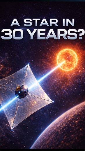 Breakthrough Starshot: Reaching a Star in 30 Years? #shorts #spacefacts #spacefactshindi