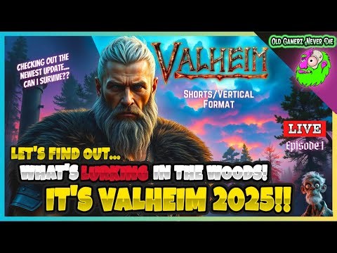 Valheim Update! SHORTS/VERTICAL FORMAT Fresh Start on Brand New Seed!