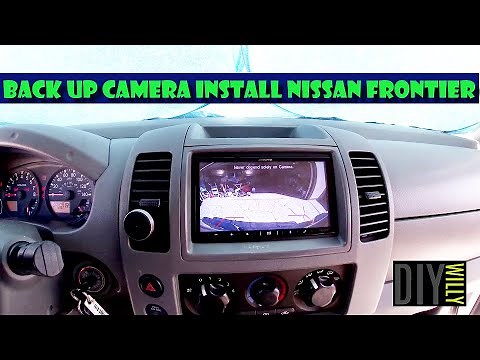 Back Up Camera install Nissan Frontier