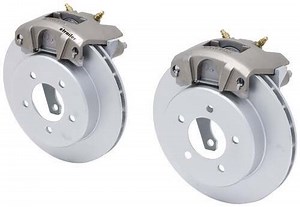 Hydrastar Disc Brake Kit w/ Actuator for Tandem Axle Trailers - Slip On Rotor - 5 on 4-1/2 - 3.5K Hy