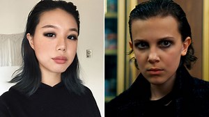 This Stranger Things Eleven Punk Makeup Tutorial Is Rad as Hell