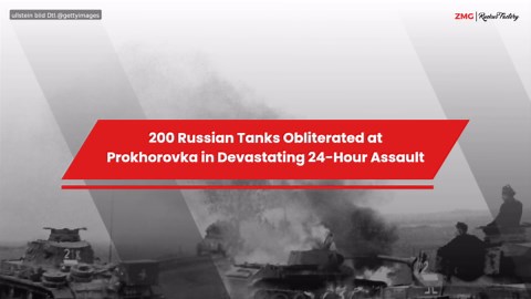 200 Russian tanks obliterated at Prokhorovka in devastating 24-hour assault
