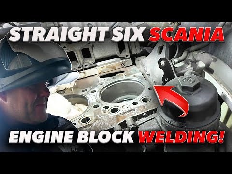 Welding SCANIA 2021 Engine Block With DS Rods, Will it Work?