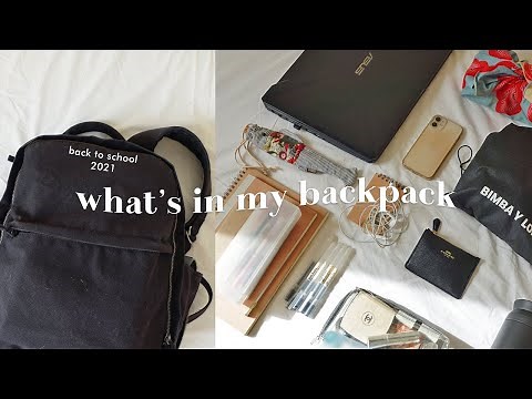 What’s in my backpack realistic 🎒 ideas for back to school, how I study & stay at uni all day