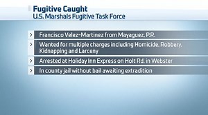 Man Wanted for Homicide in Puerto Rico Caught at Webster Hotel