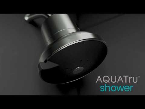 AquaTru Shower: Remove Chlorine & Contaminants With Advanced Water Purification Technology