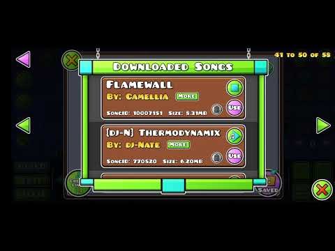 Flame wall gd music
