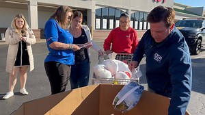 Thank you Window World of Savannah for stopping by and donating to the WJCL News Turkey Drive! | The Big Guy Frank Sulkowski WJCL