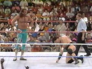 Jake The Snake Roberts vs Iron Mike Sharpe At Summerslam Fever 1990
