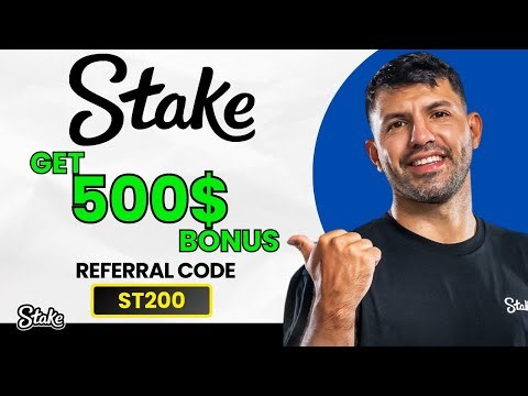 Stake referral code | Stake promo code | Best Bonus 200$ on Stake using Code - ST200