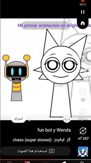 Fun Bot X Wenda His Love Gray?????!!! #sprunki