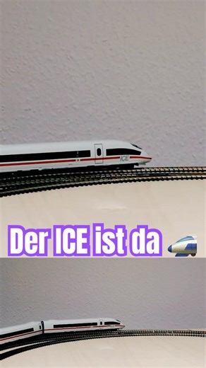 Der #ICE fährt endlich: digital 😍 #modellbahn #modeltrains #shorts #hobby #h0 #miniature #train