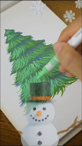 VẼ CÂY THÔNG NOEL ĐƠN GIẢN #lcdt | Lê Công Duy Tính