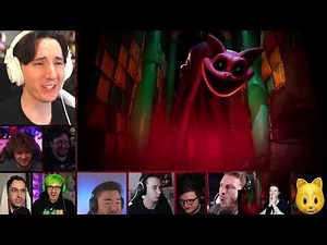 Poppy Playtime: Chapter 3 - Official Game Trailer #2 [REACTION MASH-UP]#2179