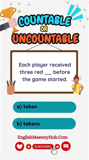 Countable vs Uncountable Nouns 🧠✨