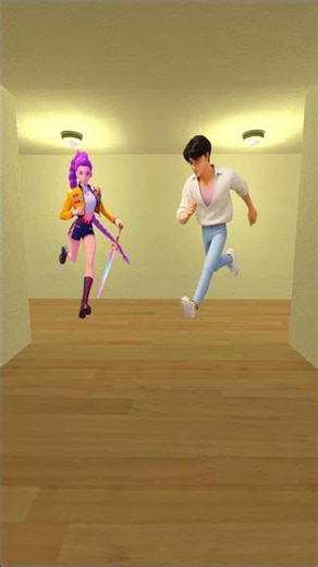 Can Rumi And Jinu Escape From Every Pou? #shorts